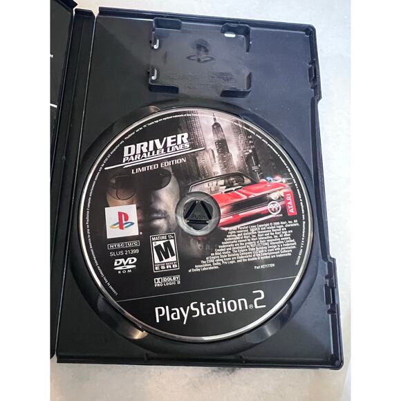 Driver Parallel Lines Limited Edition PS2 Complete w/ Manual - Picture 12 of 13